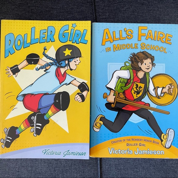 🌸3 FOR $25🌸 Roller Girl + All’s Faire in middle school - Picture 1 of 1